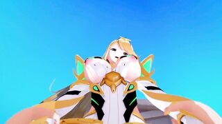 Mythra Xenoblade 2 3D HENTAI 3/5