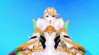 Mythra Xenoblade 2 3D HENTAI 3/5
