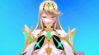 Mythra Xenoblade 2 3D HENTAI 3/5