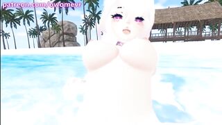 POV: you Fuck me on our Date at the Public Beach VRchat Erp, 3D Hentai, Vtuber, ASMR Trailer