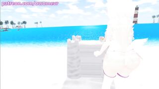 POV: you Fuck me on our Date at the Public Beach VRchat Erp, 3D Hentai, Vtuber, ASMR Trailer