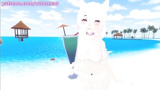 POV: you Fuck me on our Date at the Public Beach VRchat Erp, 3D Hentai, Vtuber, ASMR Trailer
