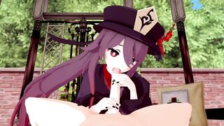 Hu Tao Genshin Impact 3D HENTAI 2/8