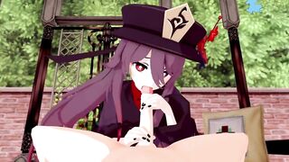Hu Tao Genshin Impact 3D HENTAI 2/8