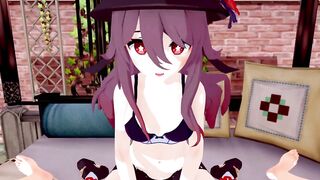 Hu Tao Genshin Impact 3D HENTAI 2/8