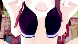 Hu Tao Genshin Impact 3D HENTAI 2/8