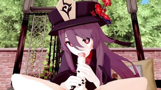 Hu Tao Genshin Impact 3D HENTAI 2/8