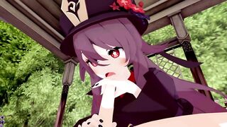Hu Tao Genshin Impact 3D HENTAI 2/8