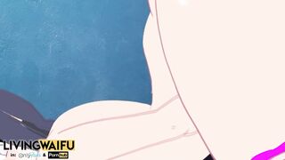 MILF 2D Boruto HINATA HYUGA Naruto Wife SEX Cosplay RIDING Big Japanese ANIME Ass Booty HENTAI Porn
