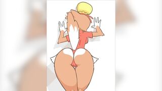 Female Furry with Big Ass Begging her Master to Play with her Animation