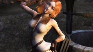 The Girl was Bitten by a Vampire. Erotic Rule of the Girl | Hentai Monster