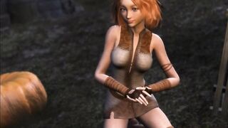 The Girl was Bitten by a Vampire. Erotic Rule of the Girl | Hentai Monster