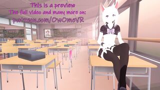 Masturbating in my Class Room OwO [ VRchat ] Preview