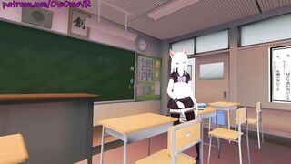 Masturbating in my Class Room OwO [ VRchat ] Preview