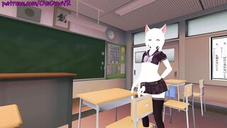 Masturbating in my Class Room OwO [ VRchat ] Preview
