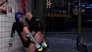Cyberpunk 2077 ■ Jaina Fucked in Night City ■ Blender SFM with Sound