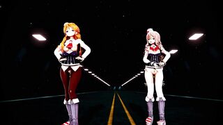 Mmd Zara and Paula will make you Hard Hentai 3D Animation