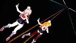 Mmd Zara and Paula will make you Hard Hentai 3D Animation