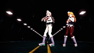 Mmd Zara and Paula will make you Hard Hentai 3D Animation