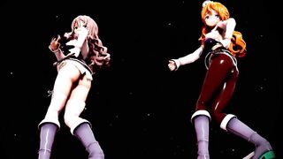 Mmd Zara and Paula will make you Hard Hentai 3D Animation