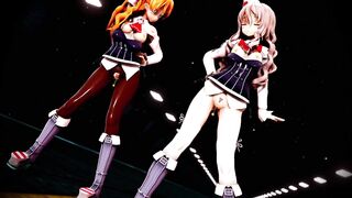 Mmd Zara and Paula will make you Hard Hentai 3D Animation
