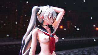 Mmd R18 Weiss Schnee will Cum before the Video is over 3d Hentai Fap Challenge