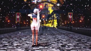 Mmd R18 Weiss Schnee will Cum before the Video is over 3d Hentai Fap Challenge
