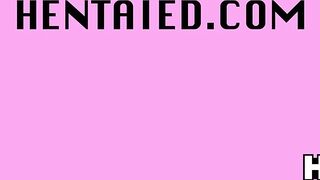 Real Life Hentai - Wild Tattooed Girl Fuck Huge Dildo with Intense Squirting - Adelle Unicorn