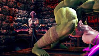 Chubby Succubus sometime Fail her Job - 3d Hentai Animation