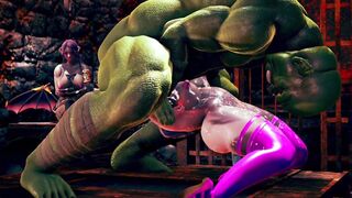 Chubby Succubus sometime Fail her Job - 3d Hentai Animation