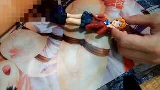 Figure Bukkake Japanese Nerdy Anime Hentai Masturbation Semen Heroine PrettyCure CureBlack