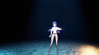 【R18-MMD】Honkai Impact 3rd Raiden Mei Strip Dance