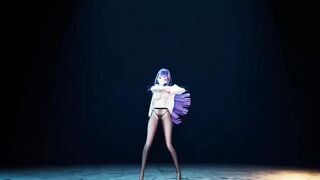 【R18-MMD】Honkai Impact 3rd Raiden Mei Strip Dance