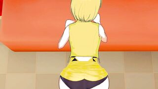 Pokemon - Elesa (BW Costume) 3D Hentai