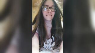 Beautiful Brunette BBW being Cute while she Teases you