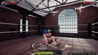 Naked FIghter 3D - Icee Vs. Cruz