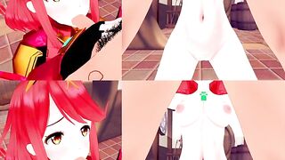 [VR 360 4K] Pyra Xenoblade Blowjob