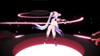 Naughty Hatsune Miku Miku Dance Video MMD Hentai Ecchi Japanese Luvatorry