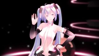Naughty Hatsune Miku Miku Dance Video MMD Hentai Ecchi Japanese Luvatorry
