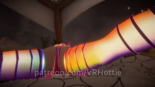 Raver with Mesh Top Bondage with you in Bed Face Ride Bone POV Lap Dance