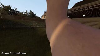 Backyard Giantess Growth (POV, Futa, Penis Expansion)