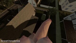 Backyard Giantess Growth (POV, Futa, Penis Expansion)