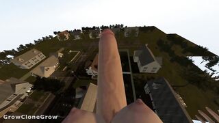 Backyard Giantess Growth (POV, Futa, Penis Expansion)