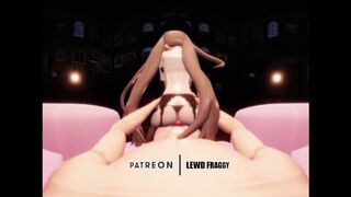 Genshin Impact - Hu Tao Reverse Straddle [4k VR Uncensored Hentai]