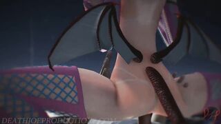MMD R18+ Succubus Misaka 4.0 Sex Riding Portal Island 1181
