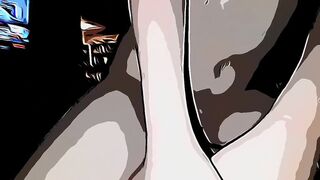 Hentai POV Big Cock Fucks Petite Pale Chick until she Cums