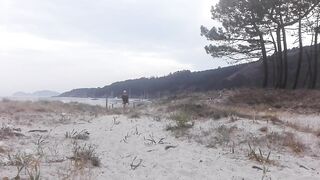 I go to the Beach to Ejaculate in Public and Exercise | become Fitting