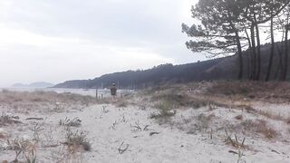 I go to the Beach to Ejaculate in Public and Exercise | become Fitting