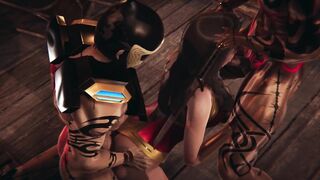 Wonder Woman Gangbang