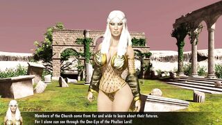 Sexy Busty Oracle Satisfies Huge Hard Cock - Apocalypse [epic Lust]